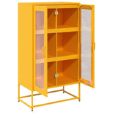 Steel Highboard 68cm Wide With 2 Doors - Vantage Home