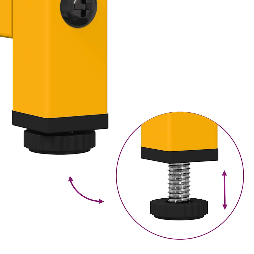 Steel Highboard 68cm Wide With 2 Doors - Vantage Home
