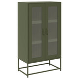 Steel Highboard 68cm Wide With 2 Doors - Vantage Home