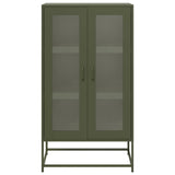 Steel Highboard 68cm Wide With 2 Doors - Vantage Home