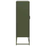 Steel Highboard 68cm Wide With 2 Doors - Vantage Home