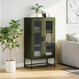 Steel Highboard 68cm Wide With 2 Doors - Vantage Home