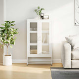 Steel Highboard 68cm Wide With 2 Doors - Vantage Home