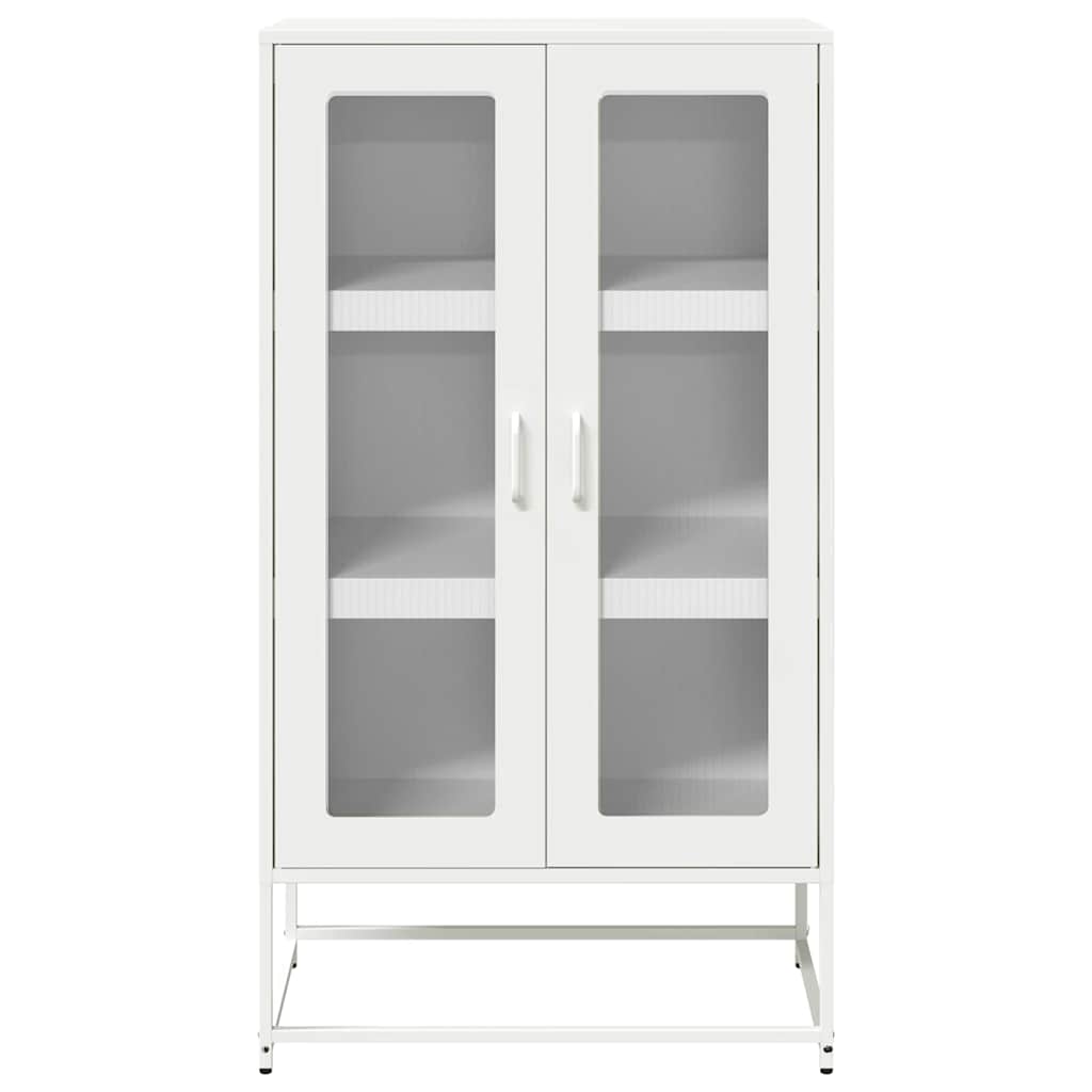 Steel Highboard 68cm Wide With 2 Doors - Vantage Home