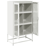Steel Highboard 68cm Wide With 2 Doors - Vantage Home
