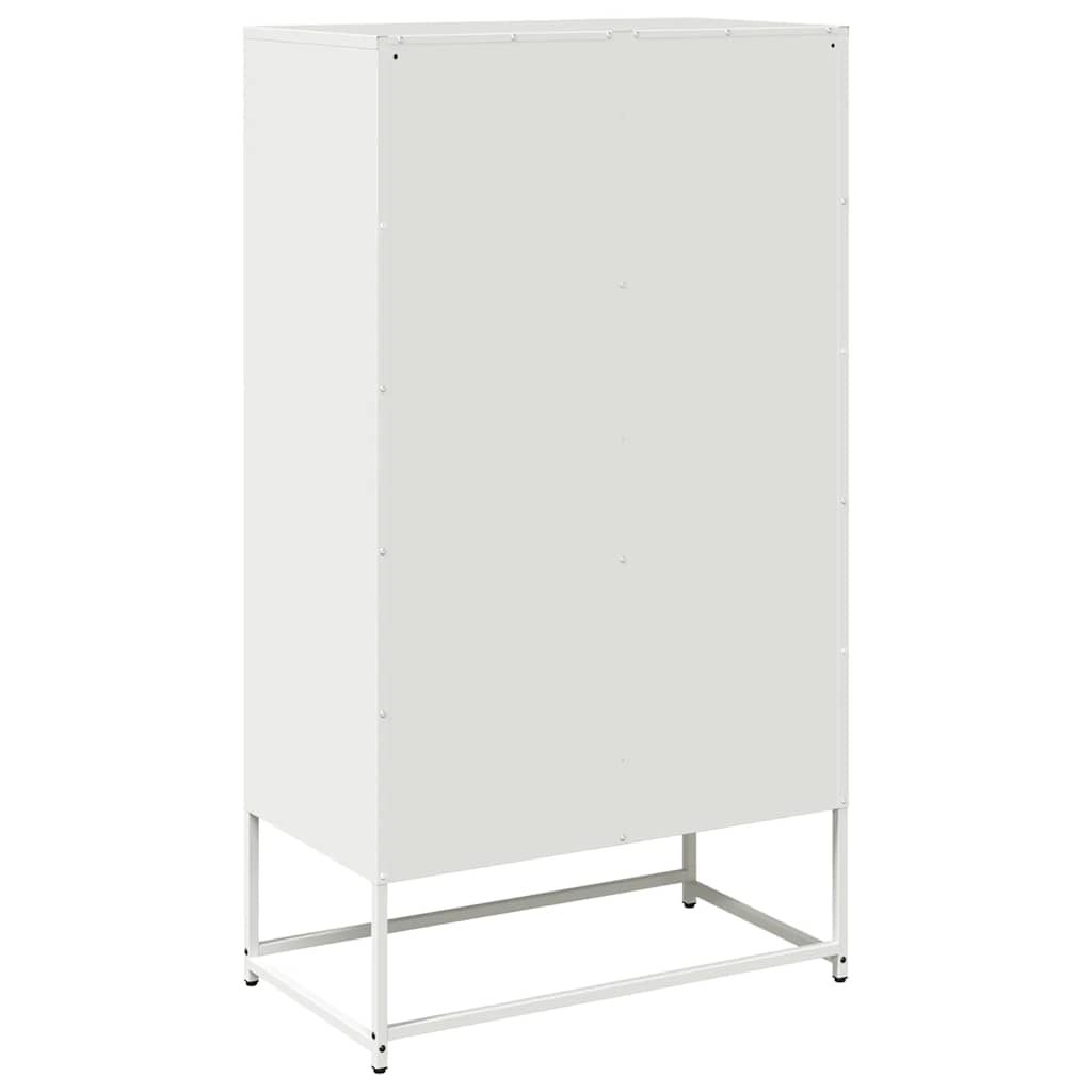 Steel Highboard 68cm Wide With 2 Doors - Vantage Home