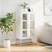 Steel Highboard 68cm Wide With 2 Doors - Vantage Home