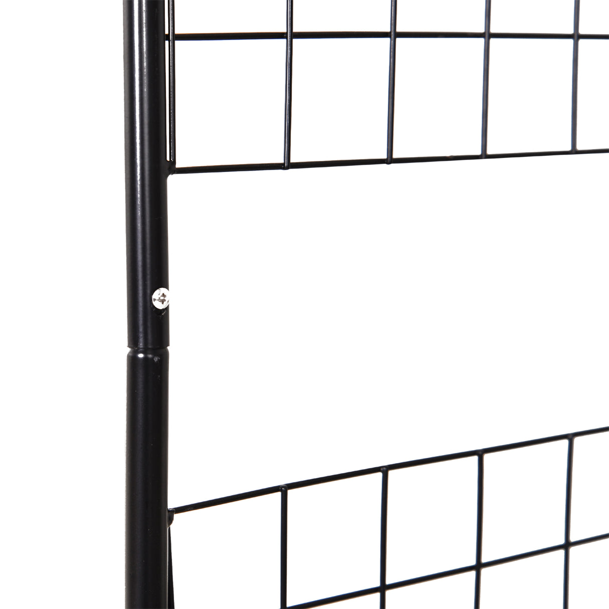 Steel Outdoor Garden Arch Trellis 250cm High - Velmora