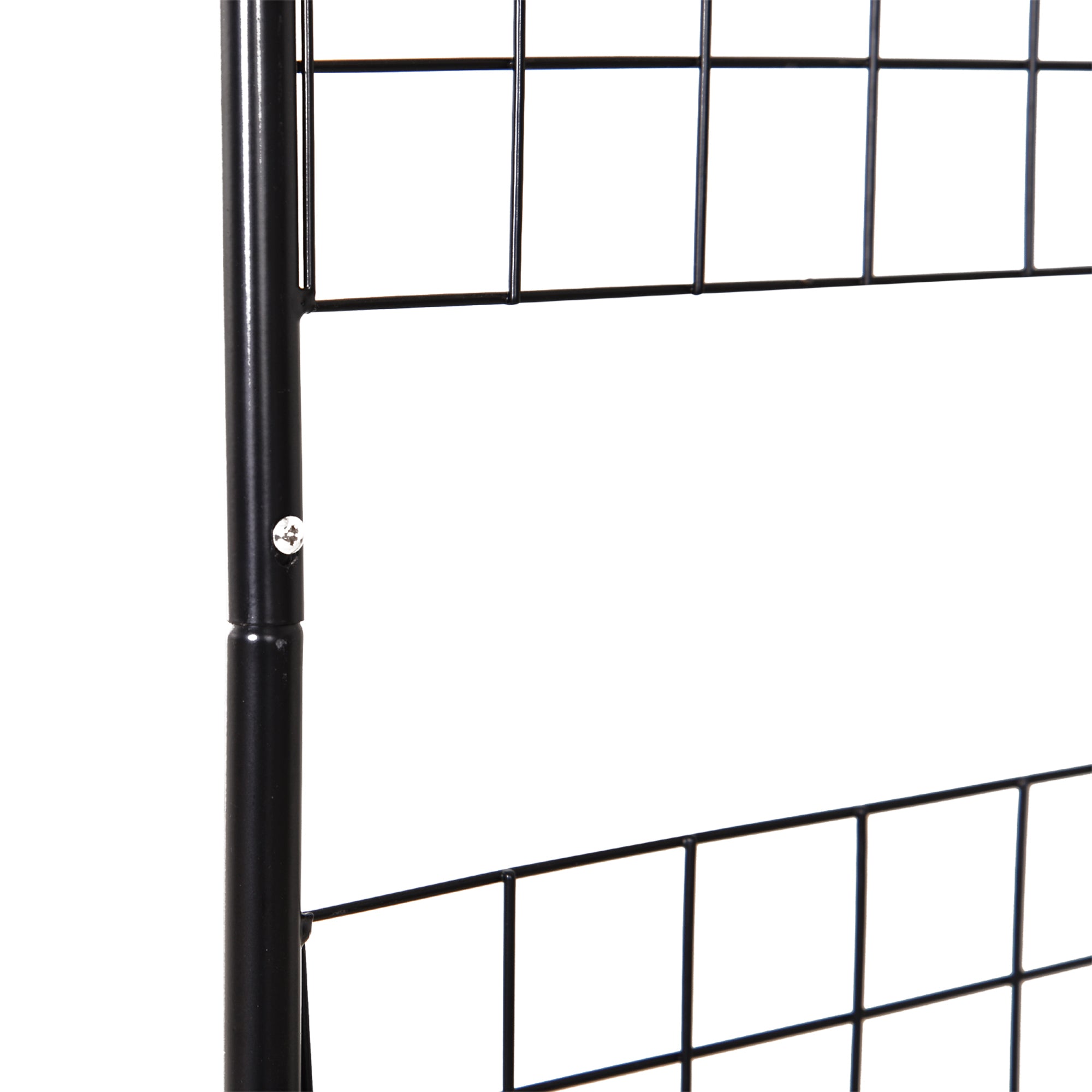 Steel Outdoor Garden Arch Trellis 250cm High - Velmora