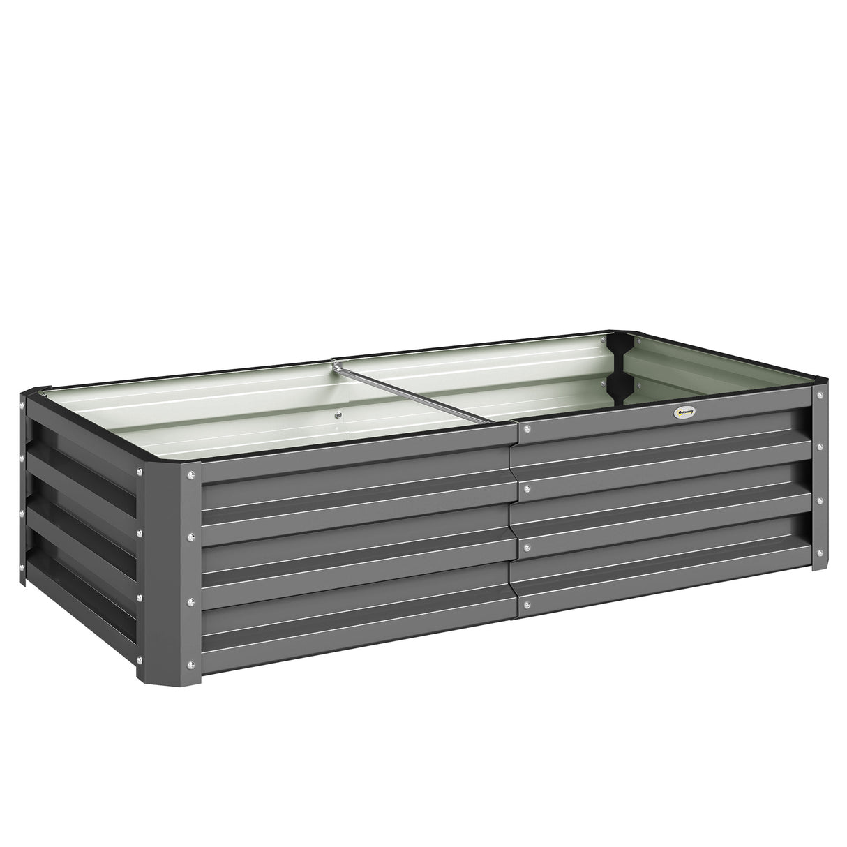 Steel Outdoor Garden Planter Box 120cm Wide - Velmora