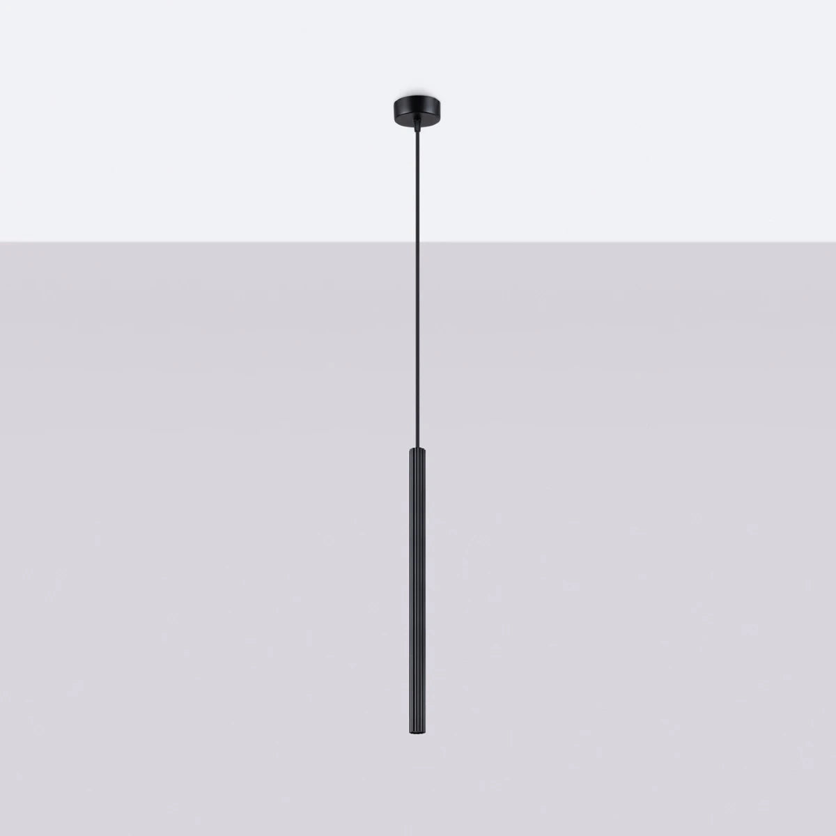 Steel Pendant Light With Arche 1 Lamp - Ocean Green