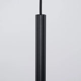 Steel Pendant Light With Arche 1 Lamp - Ocean Green