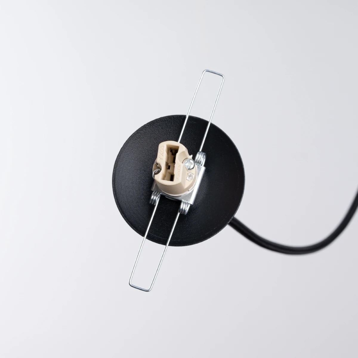 Steel Pendant Light With Brina 1 Lamp - Powder Blue