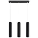 Steel Pendant Light With Lagos 3L Lamp - Ocean Green