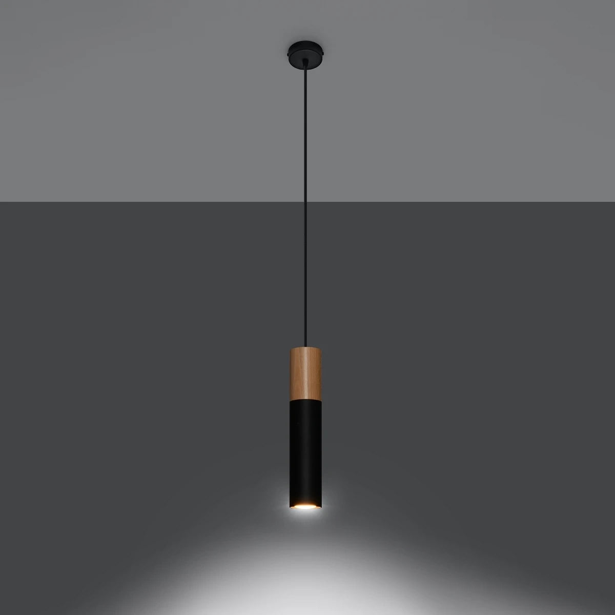 Steel Pendant Light With Pablo Lamp - Peach Puff