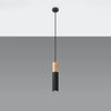Steel Pendant Light With Pablo Lamp - Peach Puff