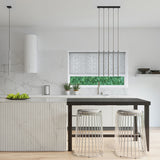 Steel Pendant Light With Pastelo 1 Lamp - Ocean Green