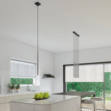 Steel Pendant Light With Pastelo 1 Lamp - Ocean Green