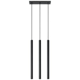 Steel Pendant Light With Pastelo 3 Lamp - Ocean Green