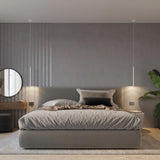 Steel Pendant Light With Pastelo 5 Lamp - Ocean Green