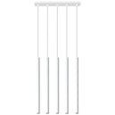 Steel Pendant Light With Pastelo 5 Lamp - Ocean Green