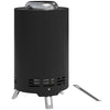 Steel Portable Wood Burning Smokeless Fire Pit With Poker - Velmora