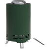 Steel Portable Wood Burning Smokeless Fire Pit With Poker - Velmora