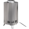 Steel Portable Wood Burning Smokeless Fire Pit With Poker - Velmora