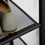 Steel Shoe Rack 60cm Wide 8 Tier - Velmora