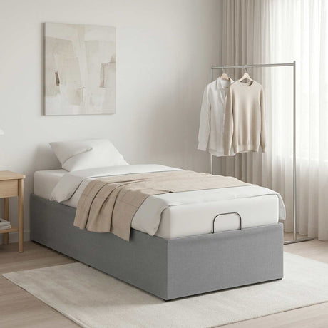 Steel Single Bed 80cm Wide Electric Adjustable - Vantage Home