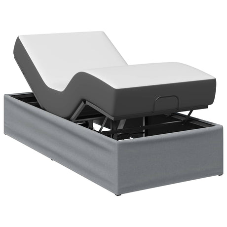 Steel Single Bed 80cm Wide Electric Adjustable - Vantage Home