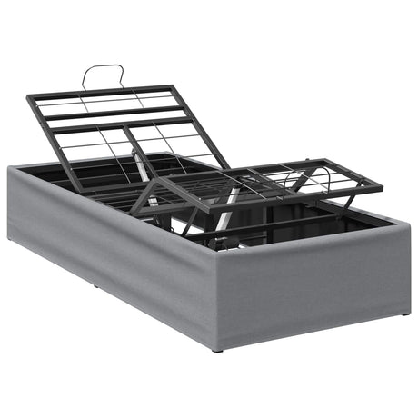 Steel Single Bed 80cm Wide Electric Adjustable - Vantage Home