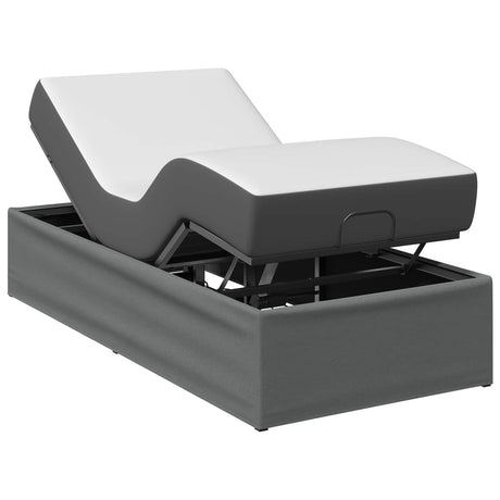 Steel Single Bed 80cm Wide Electric Adjustable - Vantage Home