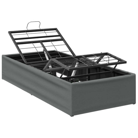 Steel Single Bed 80cm Wide Electric Adjustable - Vantage Home