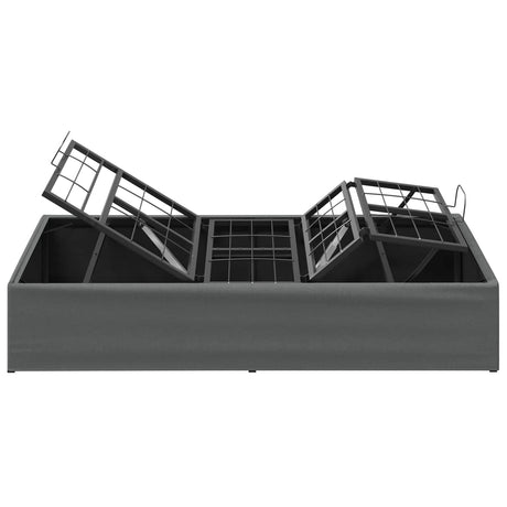Steel Single Bed 80cm Wide Electric Adjustable - Vantage Home