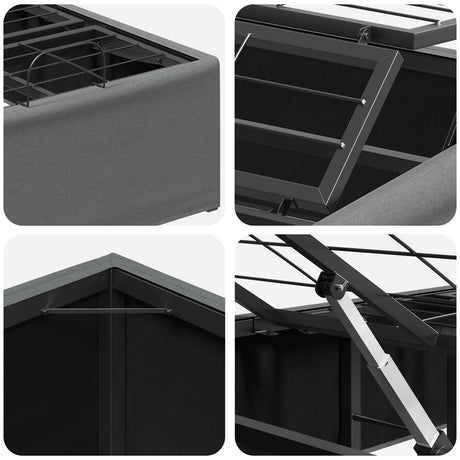 Steel Single Bed 80cm Wide Electric Adjustable - Vantage Home
