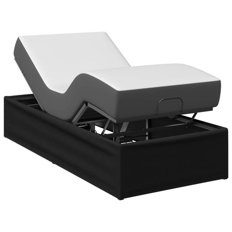 Steel Single Bed 80cm Wide Electric Adjustable - Vantage Home