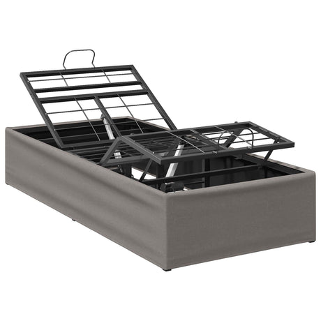 Steel Single Bed 80cm Wide Electric Adjustable - Vantage Home
