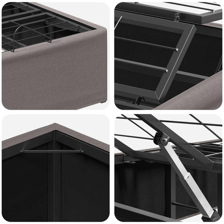 Steel Single Bed 80cm Wide Electric Adjustable - Vantage Home