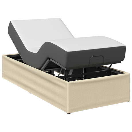 Steel Single Bed 80cm Wide Electric Adjustable - Vantage Home