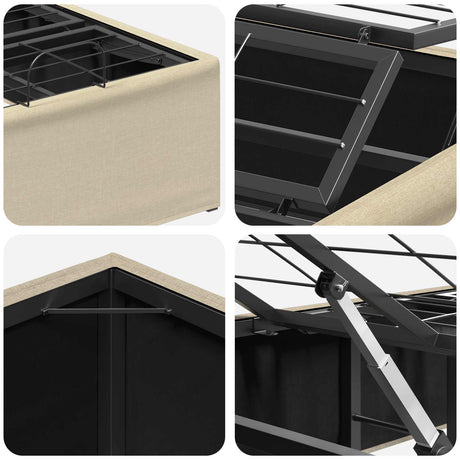 Steel Single Bed 80cm Wide Electric Adjustable - Vantage Home
