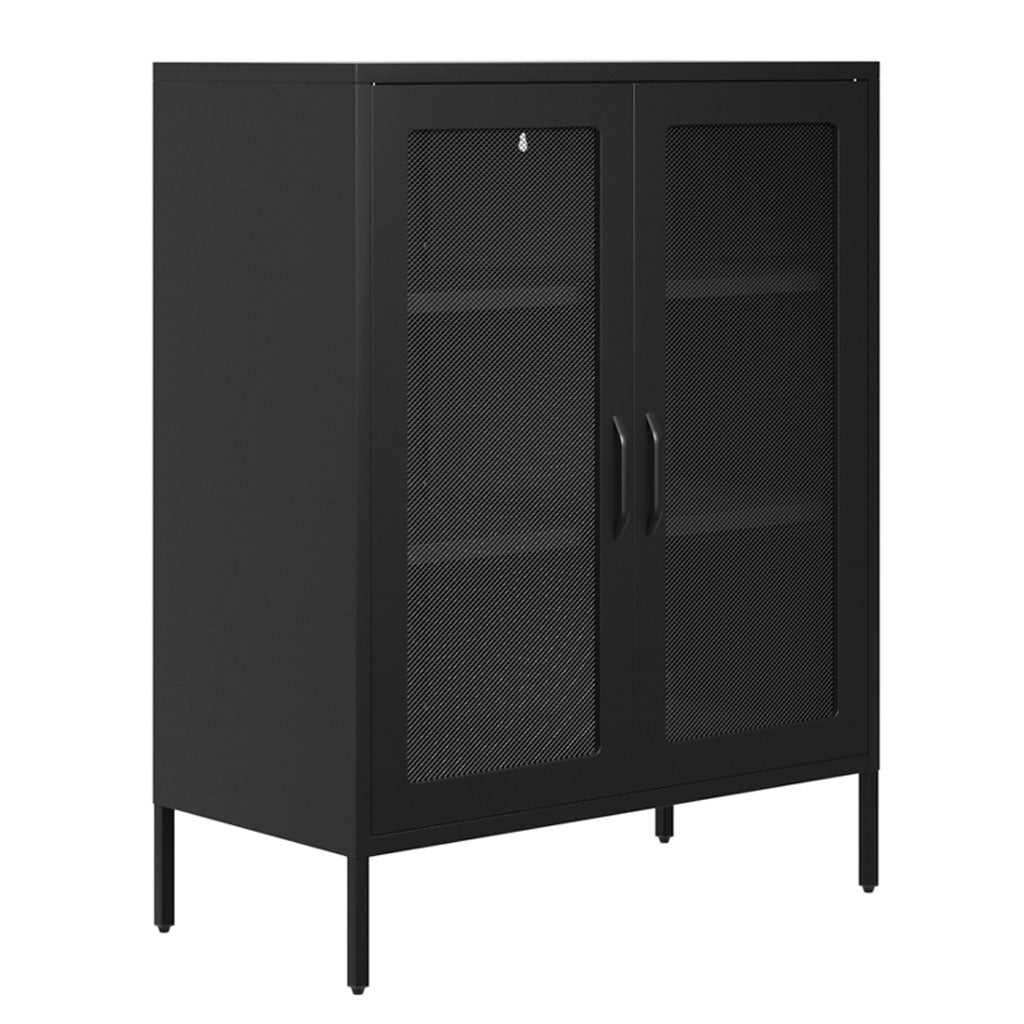 Steel Storage Cabinet With 2 Doors - Reuben