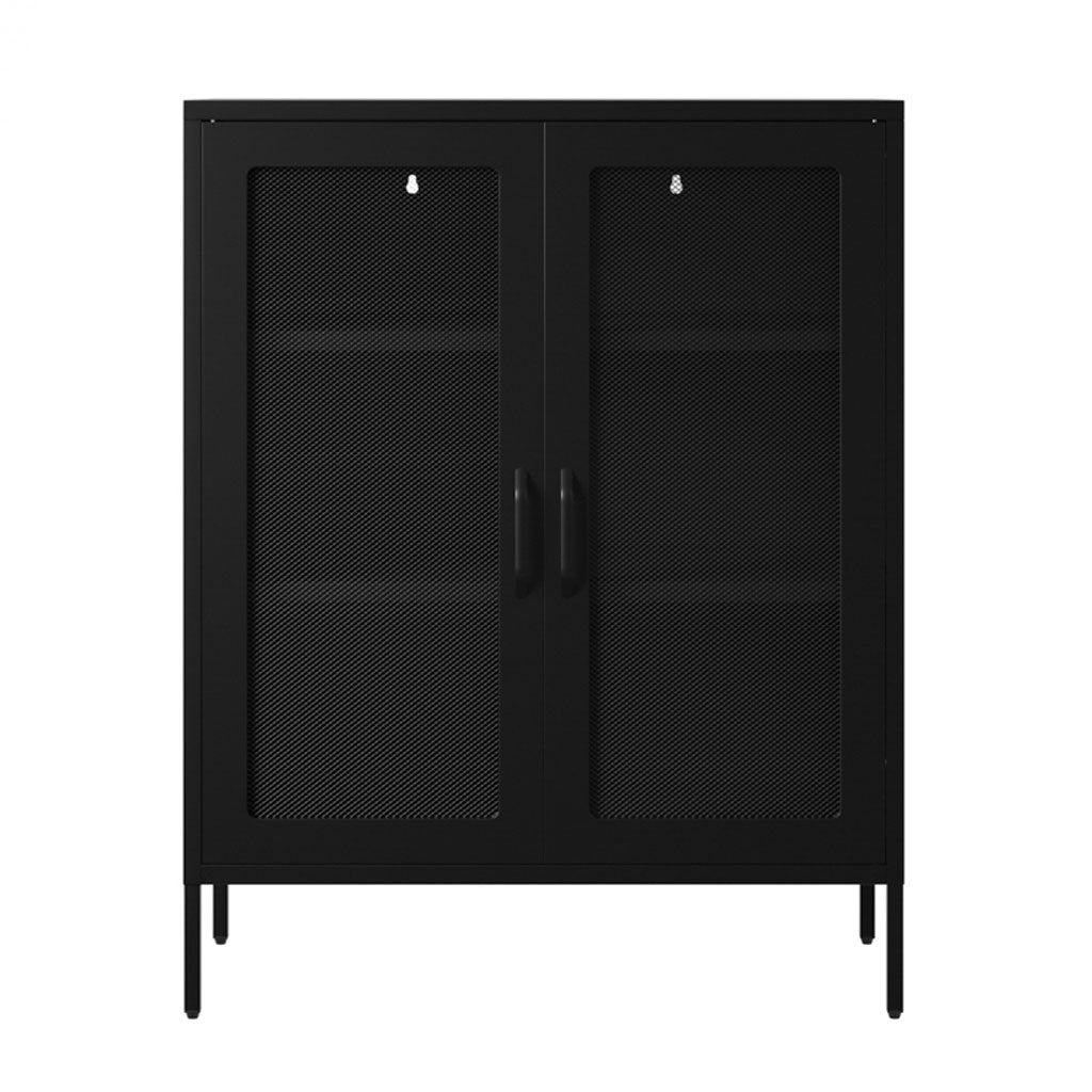 Steel Storage Cabinet With 2 Doors - Reuben