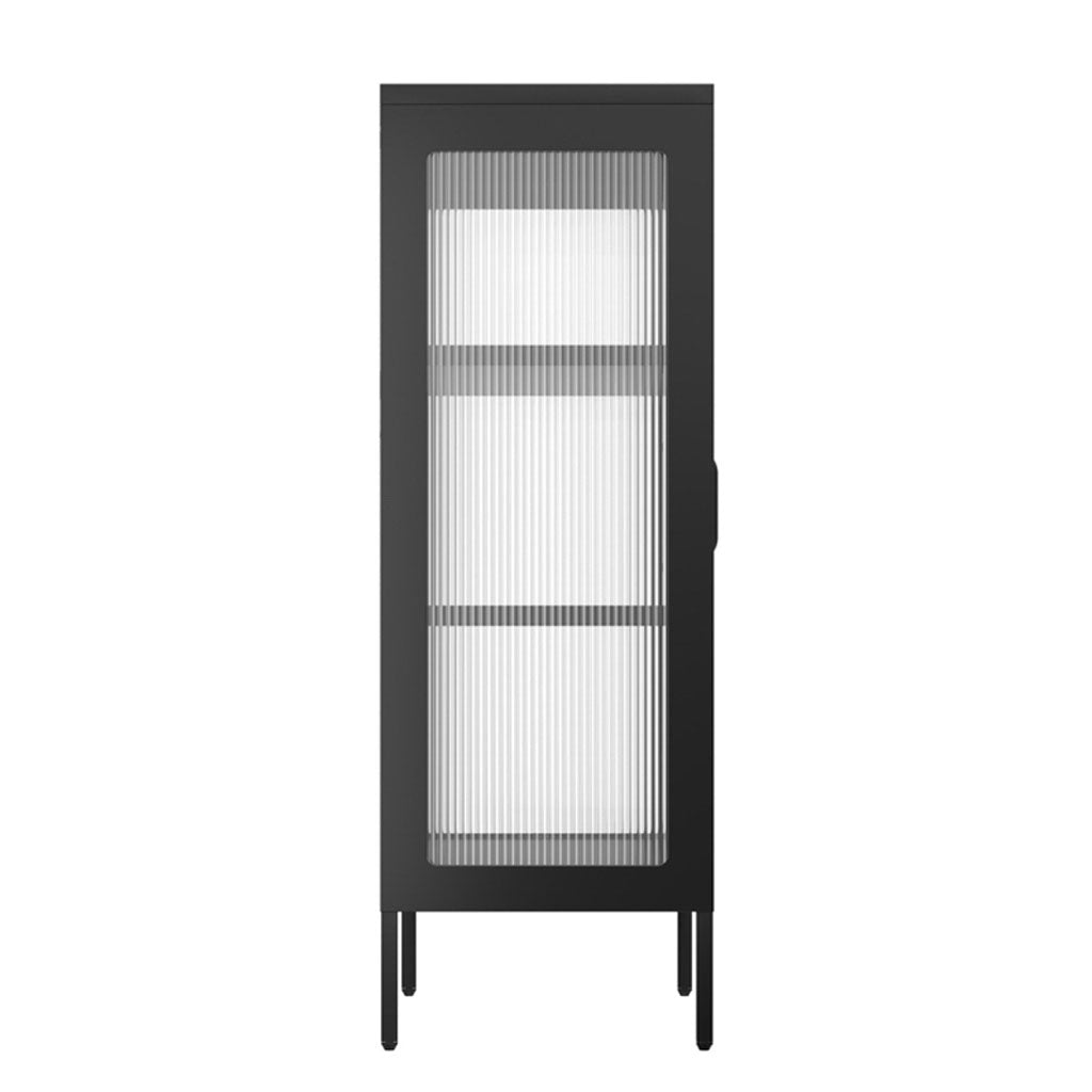 Steel Storage Cabinet With 2 Glass Panel Doors - Marsh