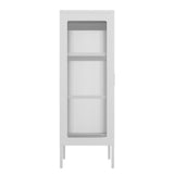 Steel Storage Cabinet With 2 Glass Panel Doors - Marsh