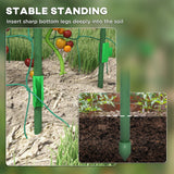 Steel Tall Garden Trellis 182cm Wide - Velmora
