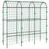 Steel Tall Garden Trellis 182cm Wide - Velmora