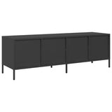 Steel TV Stand 135cm Wide With 4 Drawers - Vantage Home