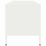 Steel TV Stand 135cm Wide With 4 Drawers - Vantage Home