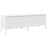 Steel TV Stand 135cm Wide With 4 Drawers - Vantage Home